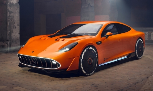Ra mắt siêu sedan chạy điện - Mercedes-AMG GT XX Concept