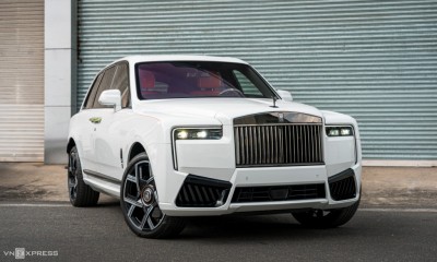 Ra mắt lần đầu Rolls-Royce Cullinan Black Badge 2025 tại Việt Nam
